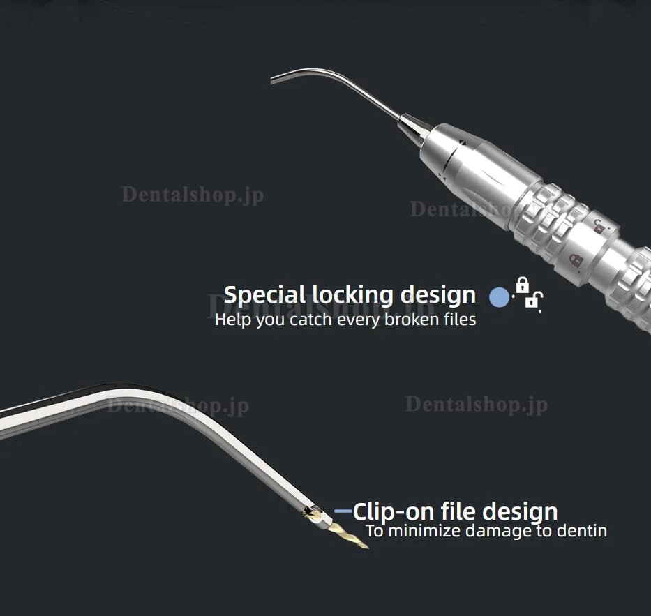 COXO Yusendent C-FR1 歯科破折ファイルリムーバー 根管内異物除去器具セット 滅菌ボックス付き